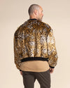 Men's Faux Fur Jacket | Margay Wild Cat