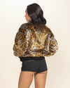 Women's Faux Fur Jacket | Margay Wild Cat