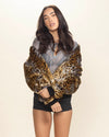 Women's Faux Fur Jacket | Margay Wild Cat