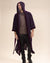 Men's Velvet Kimono | Purple Leopard