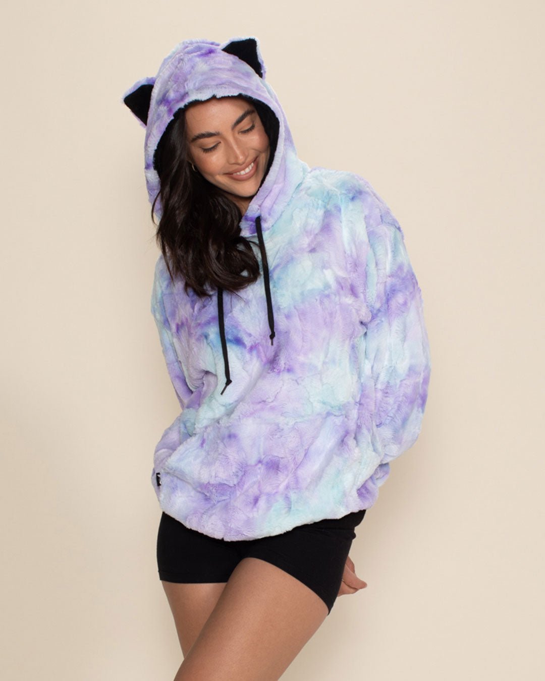 Mer-Kitty Classic ULTRA SOFT Faux Fur Hoodie | Women's