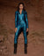 Women's Metallic Bodysuit | Blue Viper