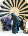 Black Pillar Candle | Perched Raven