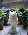 White Owl Soy Wax Handcrafted Pillar Candle