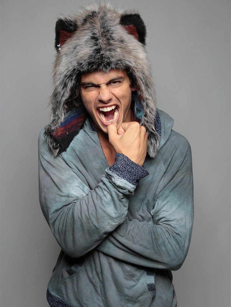 Grey Wolf 1/2 SpiritHood