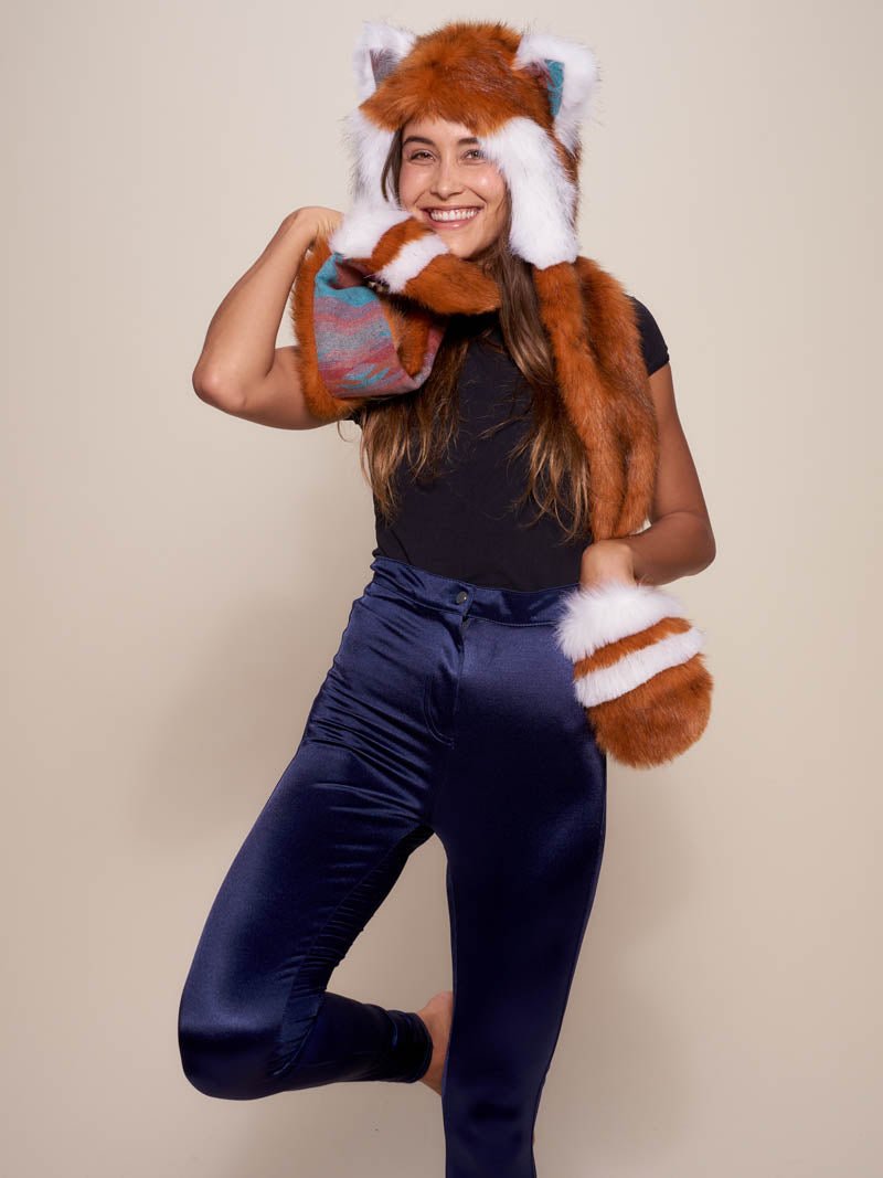 Red Panda Limited Edition SpiritHood on Female Model