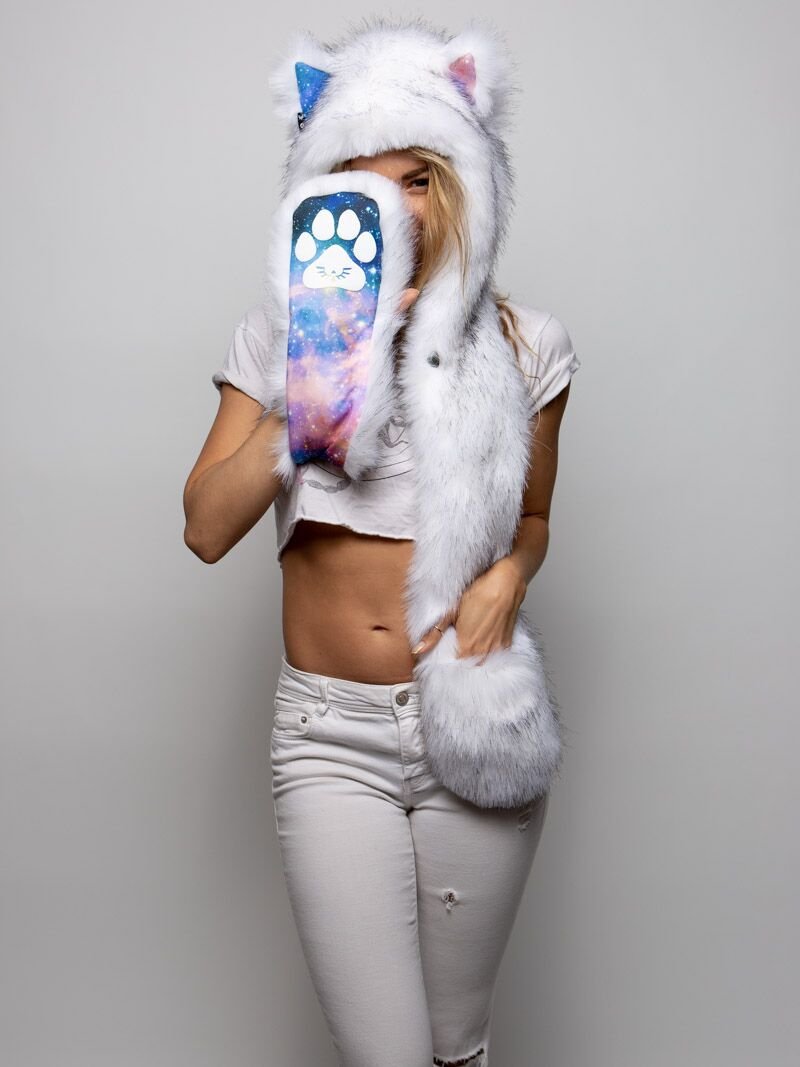 Collector Edition Husky Galaxy Faux Fur with Hood