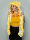 Hooded Faux Fur with Funshine Collector Design