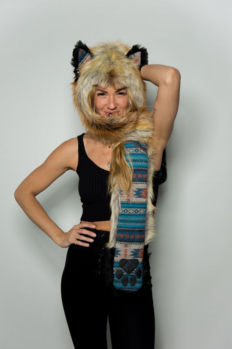 Collector Edition Red Fox 2.0 SpiritHood with Hood on Woman