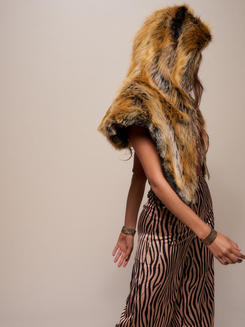 Spirithoods red fox shawl outlet