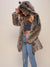 *Almost Purfect* Classic Grey Wolf Faux Fur Coat