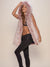 Pink Galah Faux Fur SpiritHoods Vest on Female