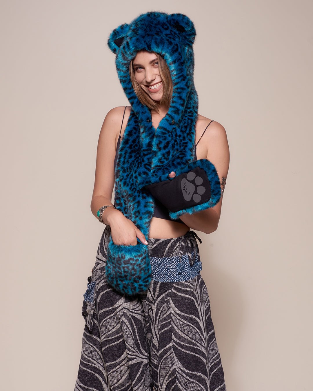 Ice Leopard Luxe Collector Edition SpiritHood - SpiritHoods