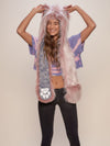 Collector Edition Faux Fur SpiritHood with Mauve Fox Design