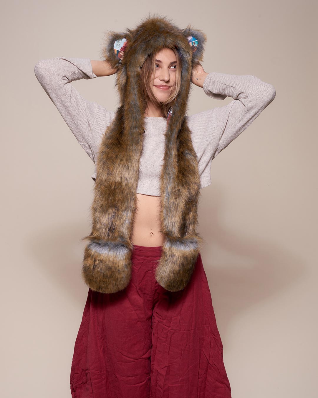 National Park Bear Collector Edition Faux Fur Hood - SpiritHoods