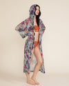 Women's Festival Kimono Mesh | Safari Garden