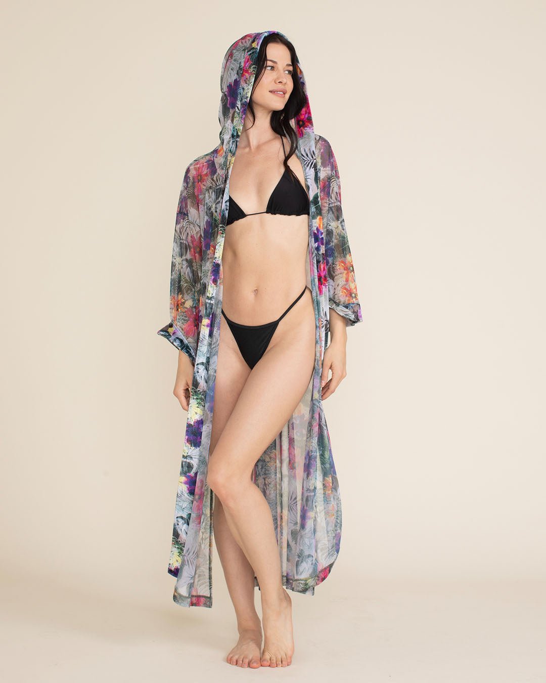 Women's Festival Kimono Mesh | Safari Garden