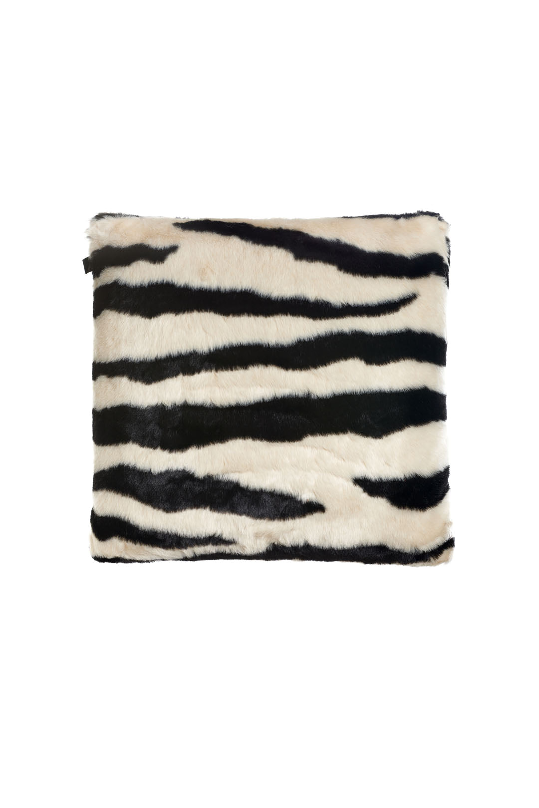 Zebra Faux Fur Pillow | Signature Collection
