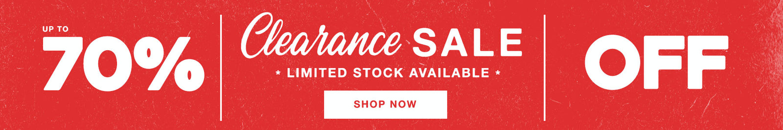 SpiritHoods up to 70 percent off clearance sale.