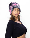 Ink Spotted Leopard Faux Fur Beanie | Women's