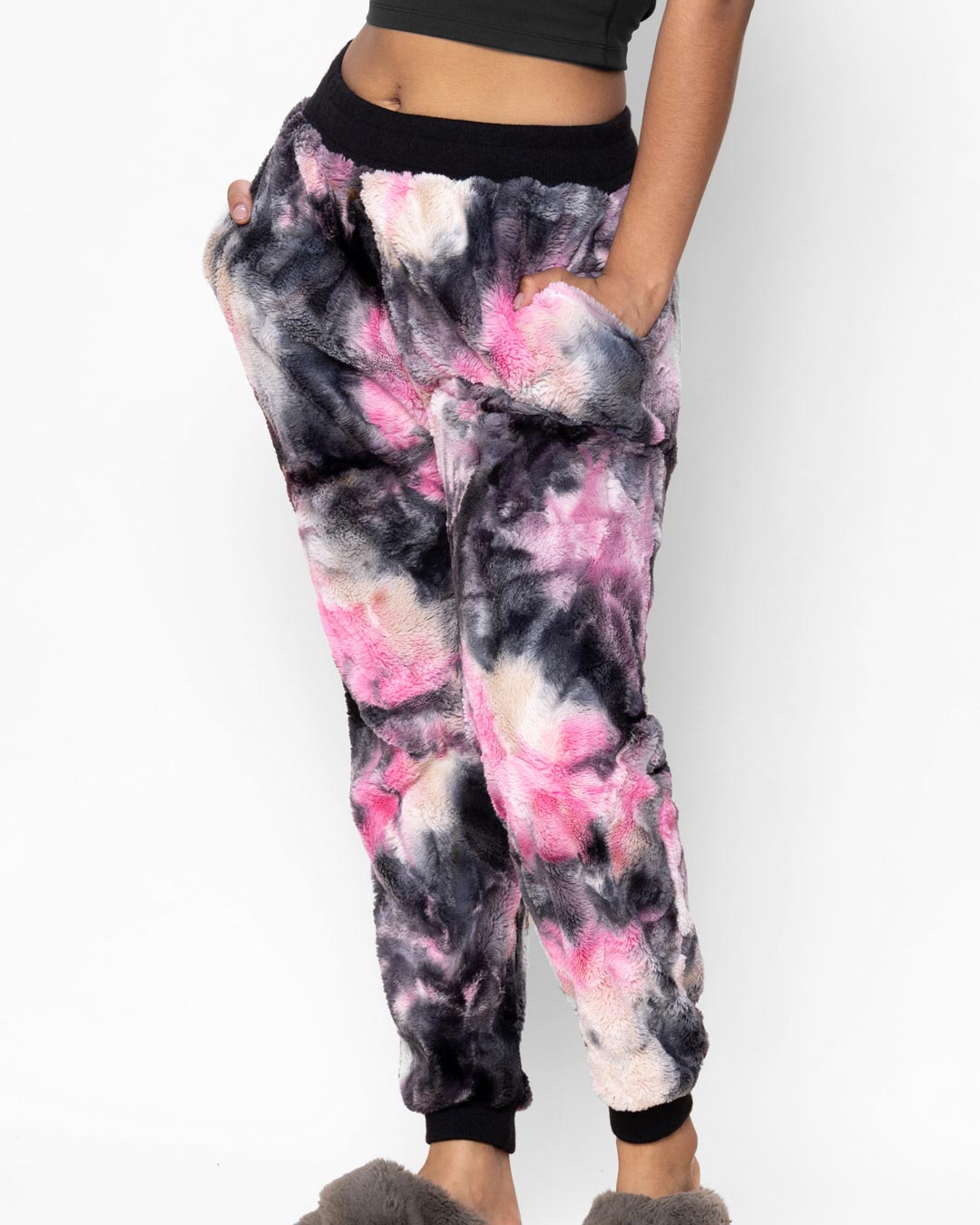 Women's Lounge Pants | Tie Dye Ink Spot