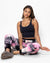 Ink Spotted Leopard ULTRA SOFT Faux Fur Sweatpants | Women's