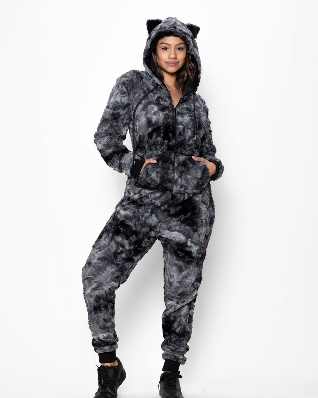 Shark Classic ULTRA SOFT Faux Fur Onesie | Women's