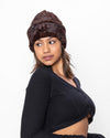 Mahogany Jaguar Faux Fur Beanie | Women's