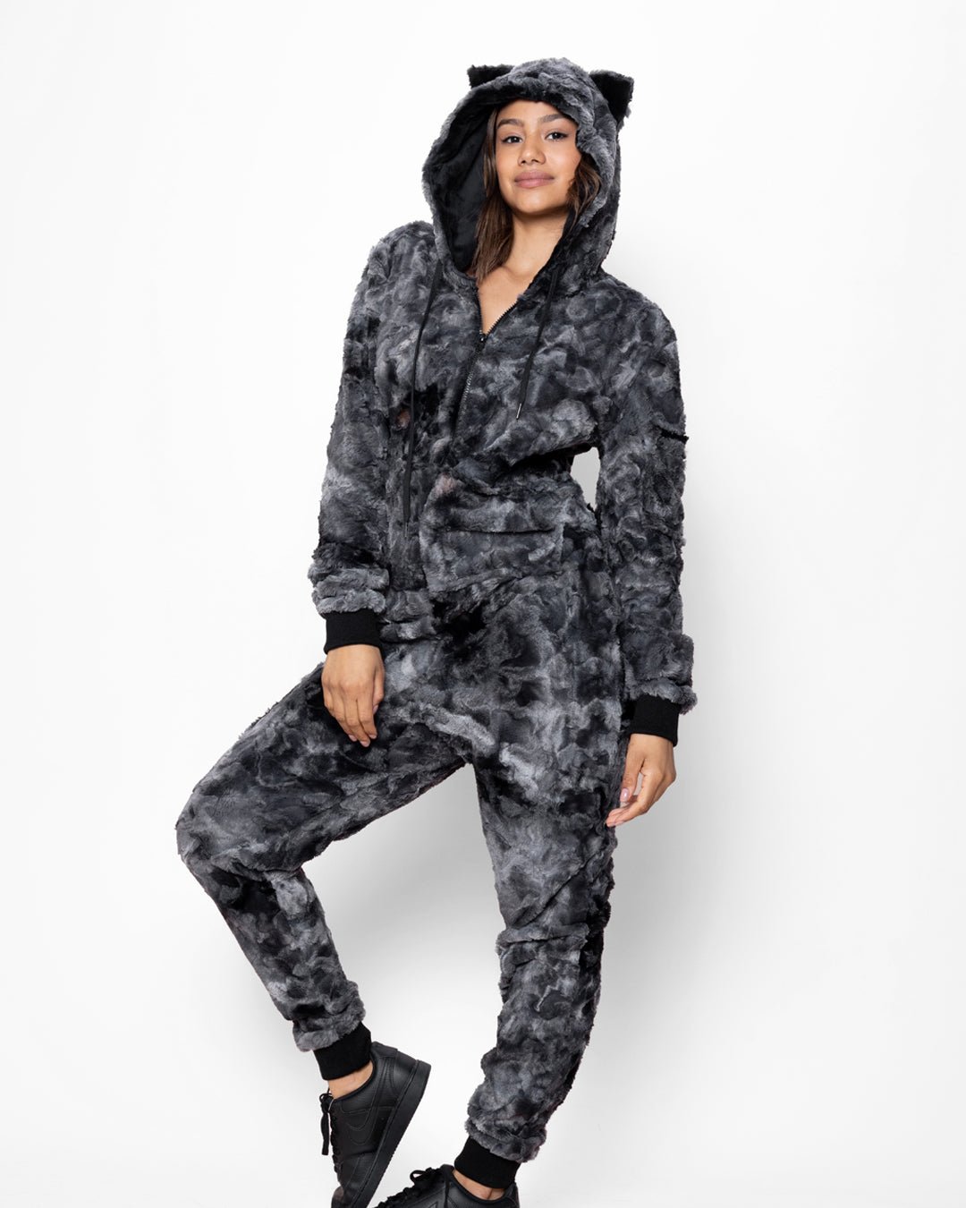 Shark Classic ULTRA SOFT Faux Fur Onesie | Women's