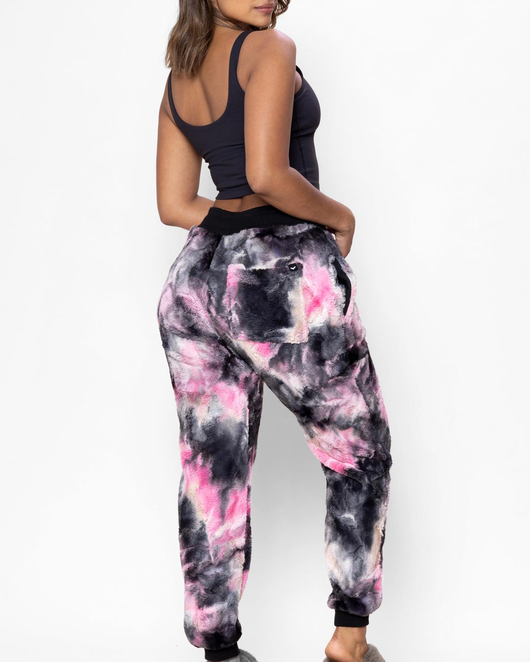 Women's Lounge Pants | Tie Dye Ink Spot