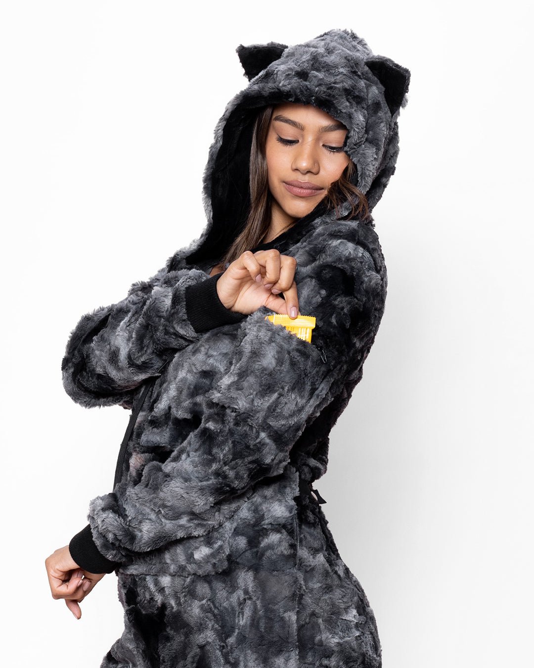 Shark Classic ULTRA SOFT Faux Fur Onesie | Women's