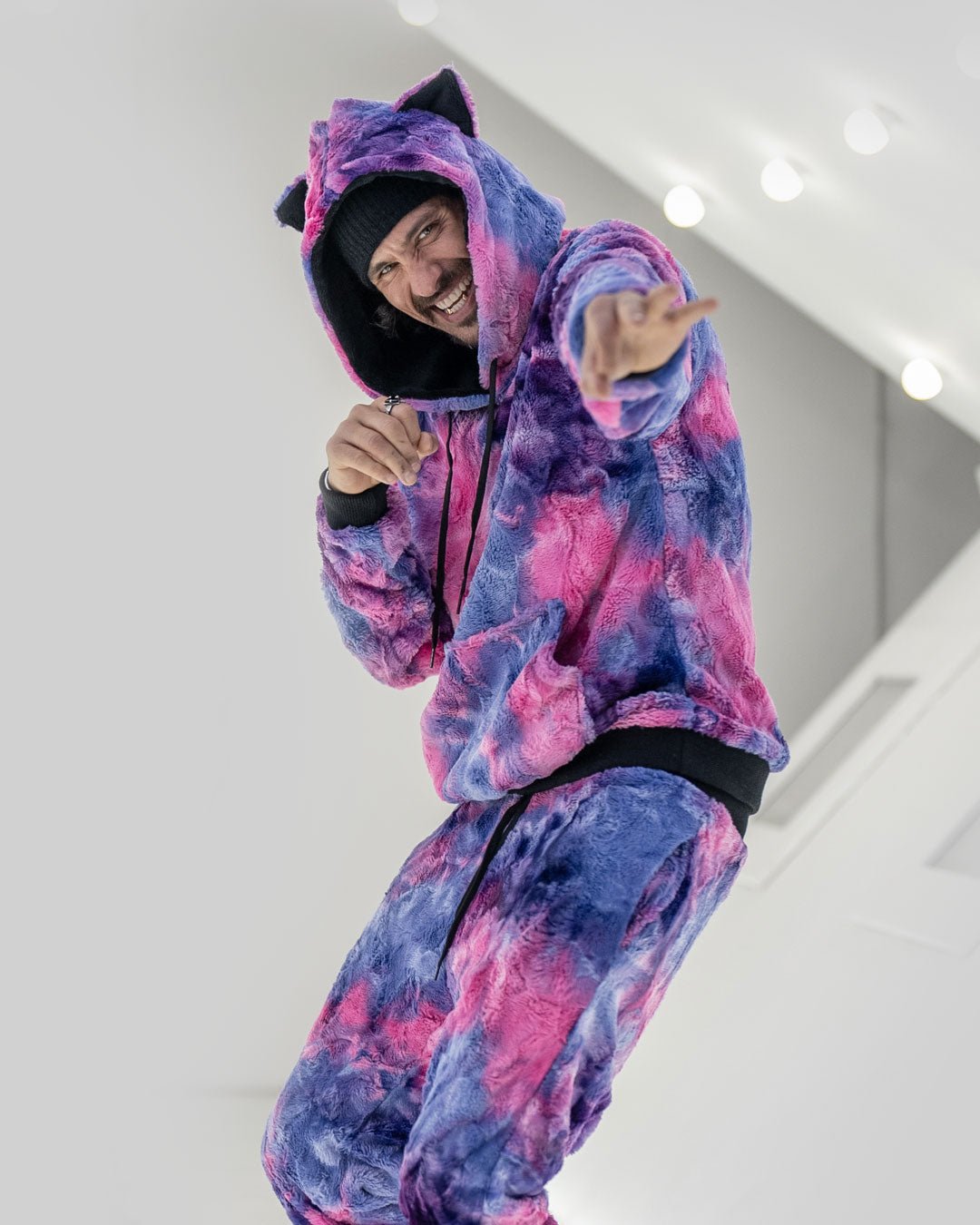 Men s Designer Sweatpants Tie Dye Cotton Candy SpiritHoods