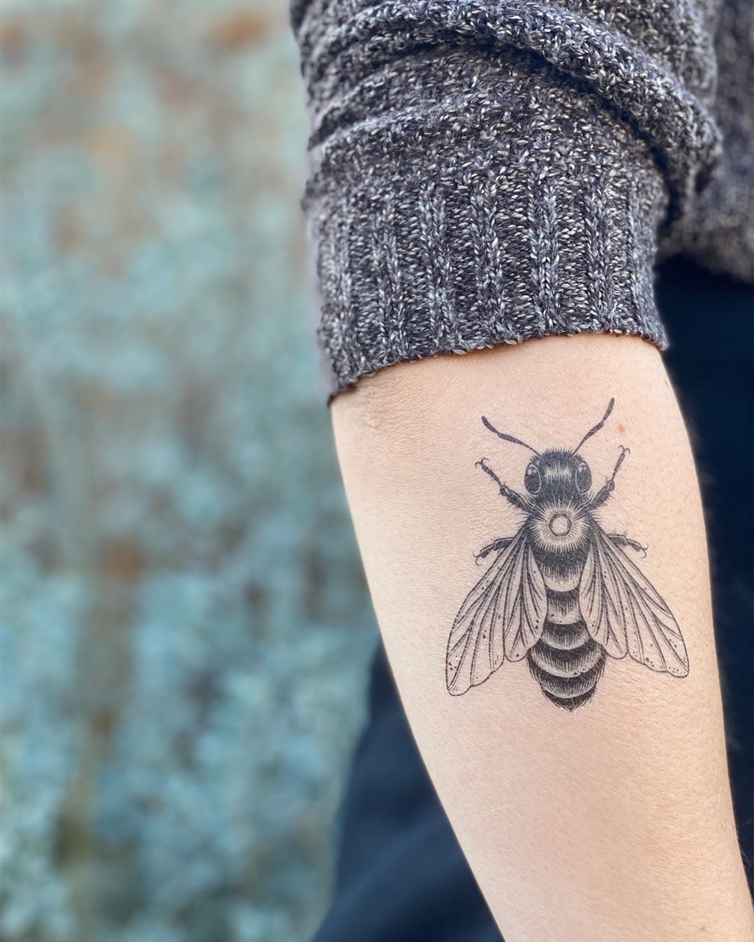 Queen Bee Temporary Tattoo