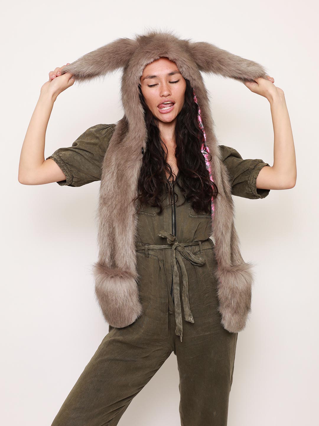 Hooded Faux Fur with Nasty Rabbit 2.0 Collector Edition Design