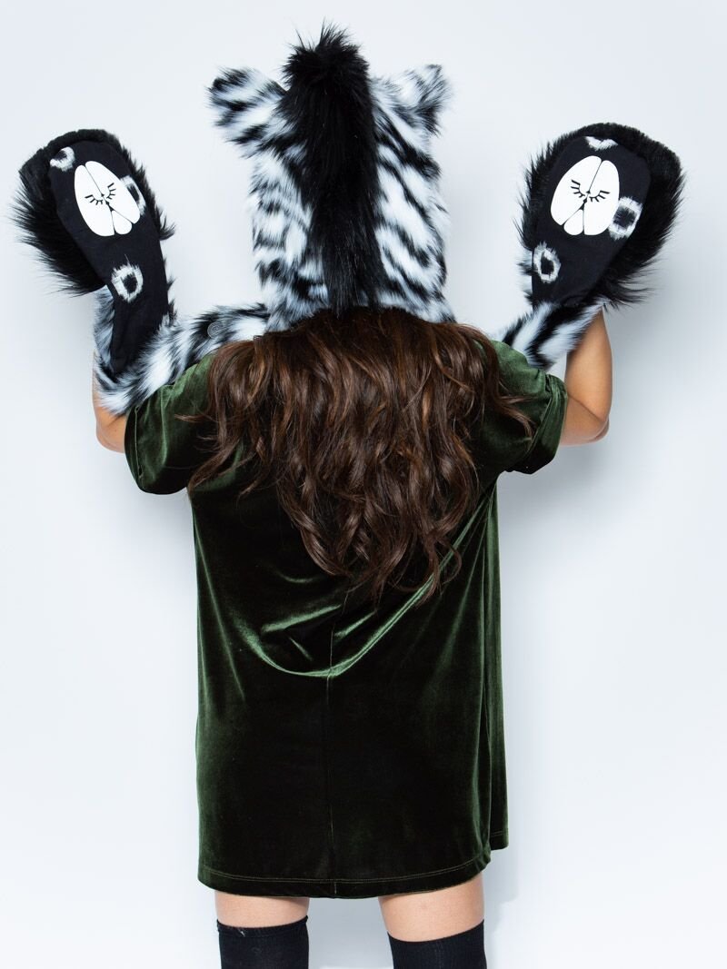 Exterior and Interior View of Zebra Collectors Edition SpiritHood 