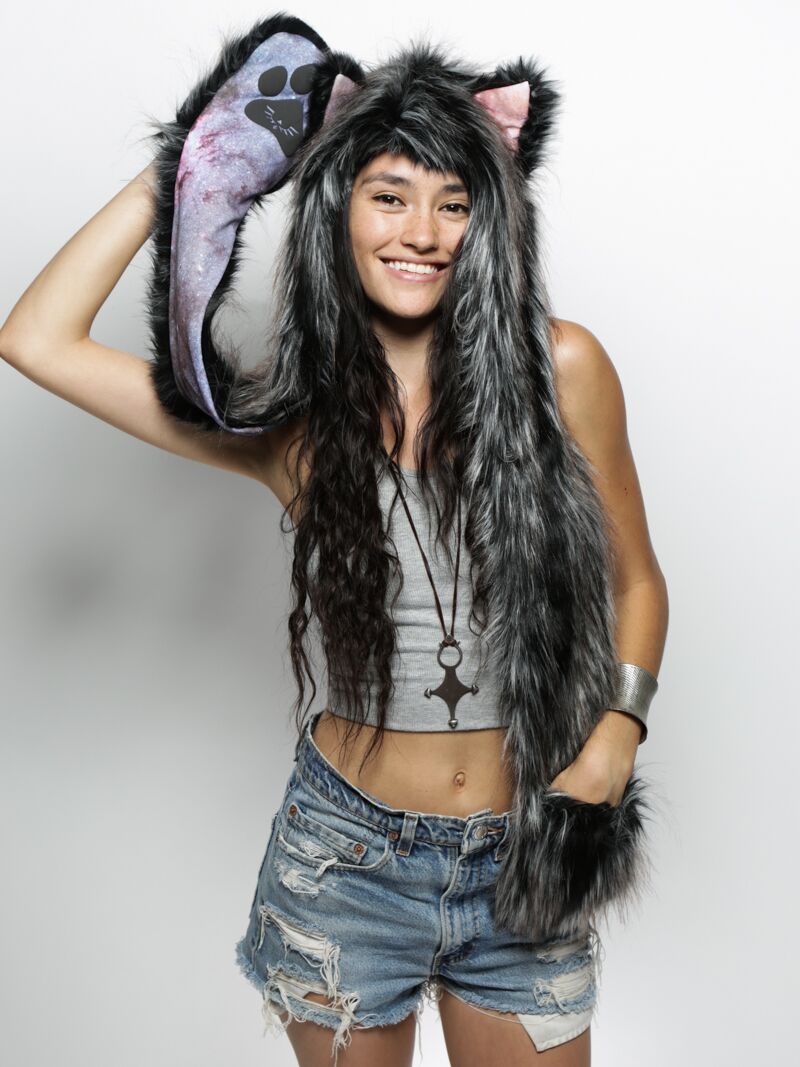 Limited Edition Night Fox Galaxy SpiritHood for Women