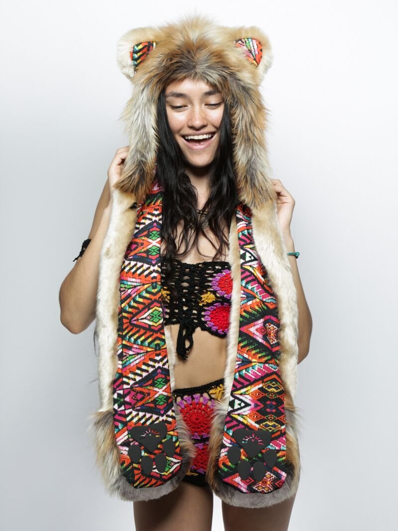 Spirithoods Lion shops hood. Collectors edition