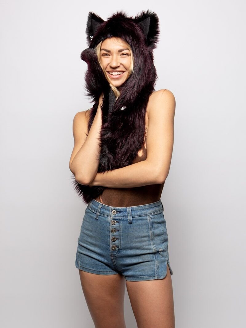 CE Sangria Wolf SpiritHood on Female Model