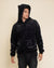 Slate Leopard Classic ULTRA SOFT Faux Fur Hoodie | Men's