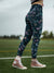 Woman wearing Butterfly Velvet SpiritHoods Leggings, side view 1