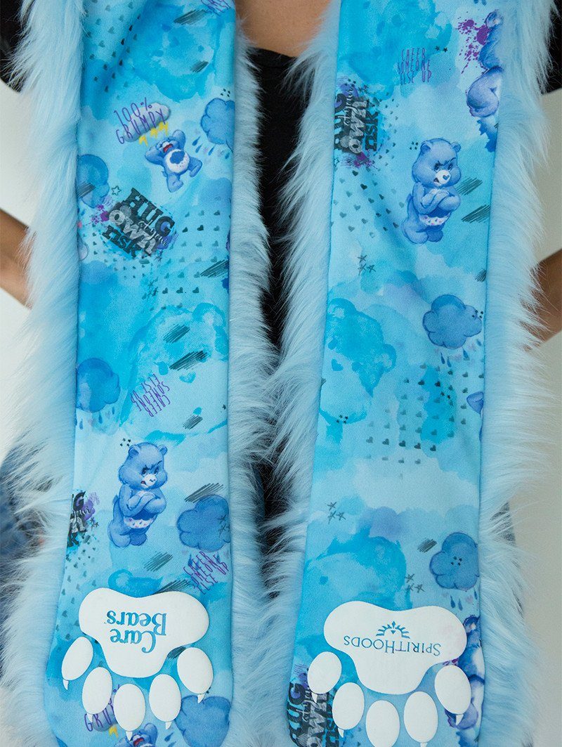 Care Bear Logo on Paw of Grumpy Bear Collector Edition SpiritHood