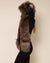 Brown Bear Collector Edition Faux Fur Hood | Women's
