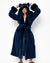 Indigo Wolf Classic Faux Fur Robe | Women's