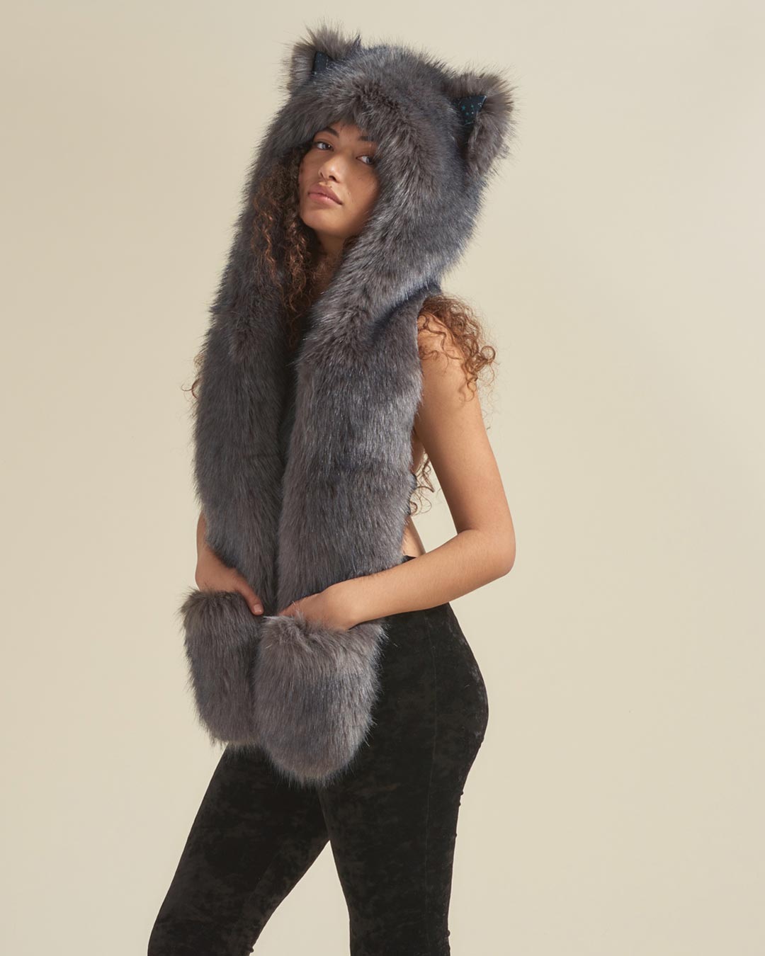 Astro Wolf Luxe Collector Edition Faux Fur Hood | Women's