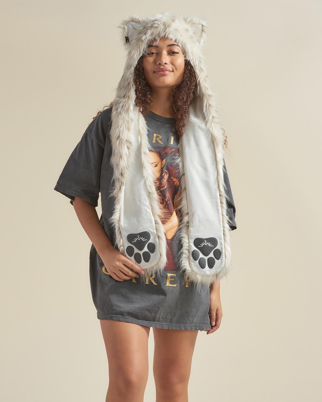 Spirithood snow leopard store hood