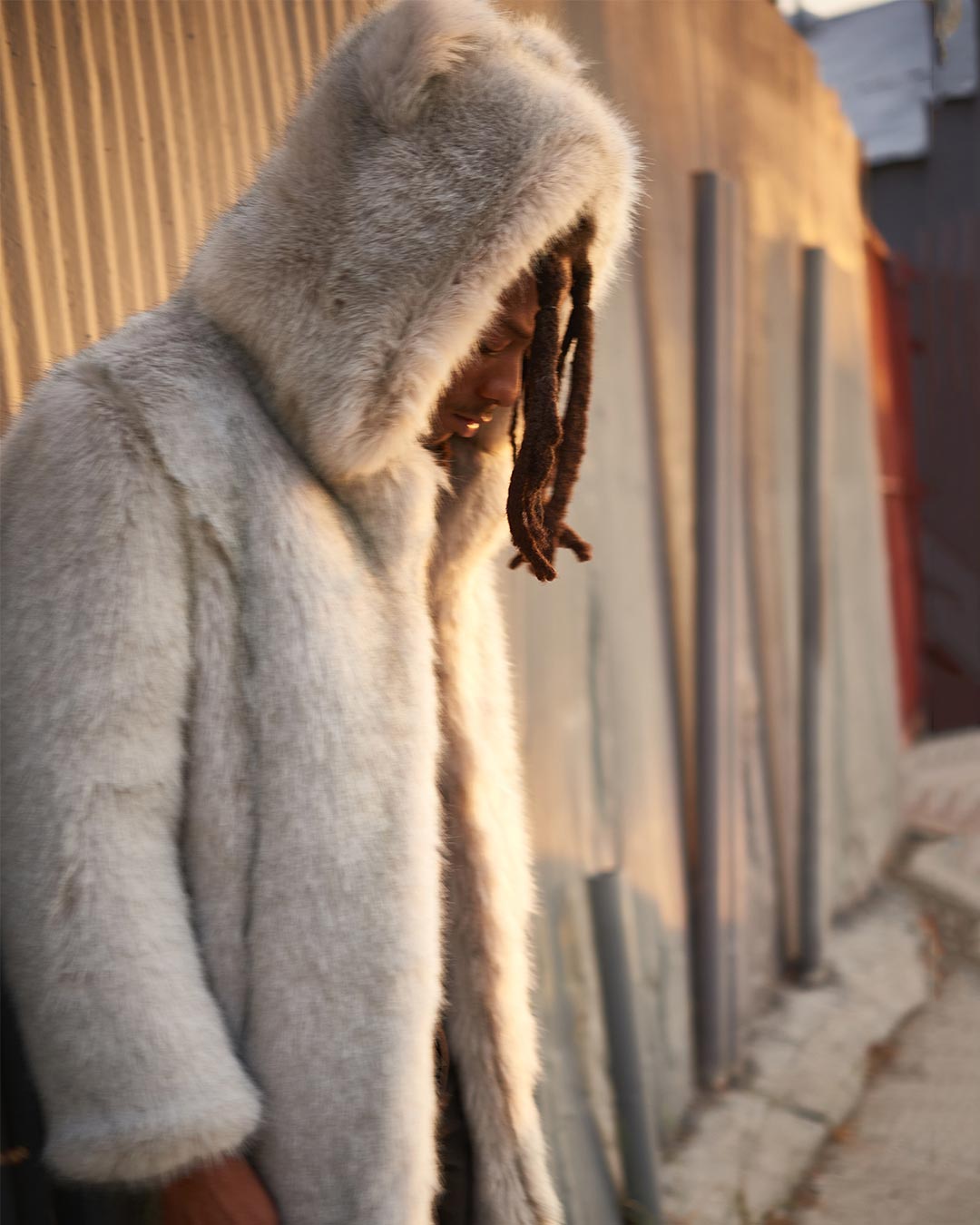 Arctic Wolf Luxe Classic Faux Fur Coat | Men's - SpiritHoods