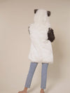 Video Showing Features of Classic Panda Faux Fur Coat