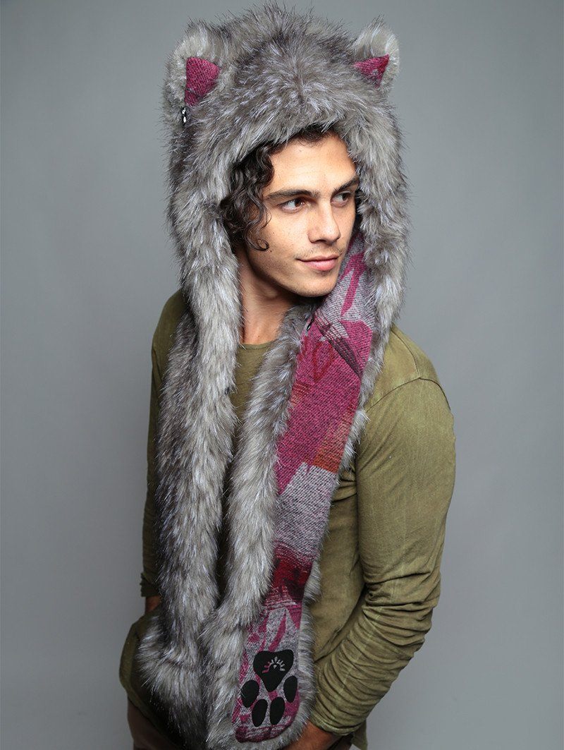 Hotsell Fox Fur Scarf in Charcoal Grey