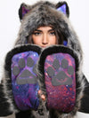 Black Milk Galaxy Wolf Collectors Edition Faux Fur with Hood