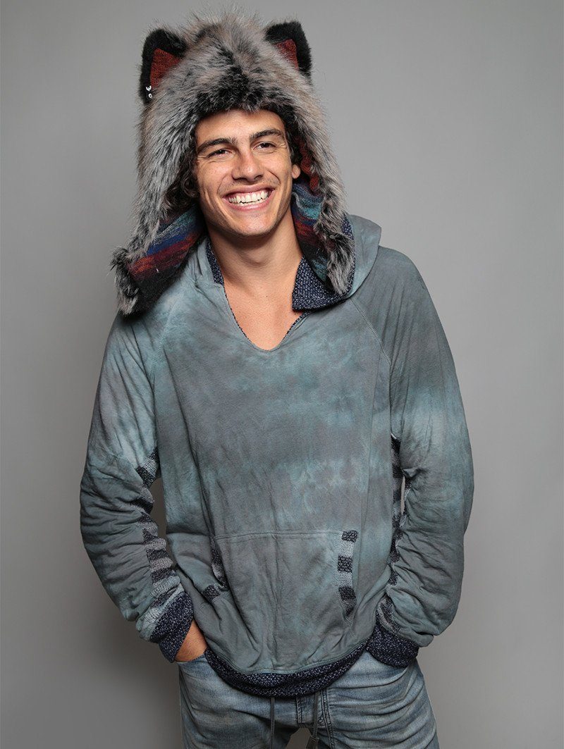 Grey Wolf 1/2 SpiritHood - SpiritHoods